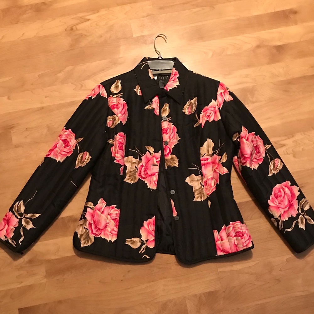 Carole Little Roses Blazer - Picture 3 of 5
